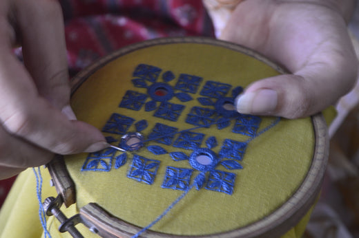 Rural Women’s Sindhi Hand Embroidery Embroidery: Art &amp; Resilience