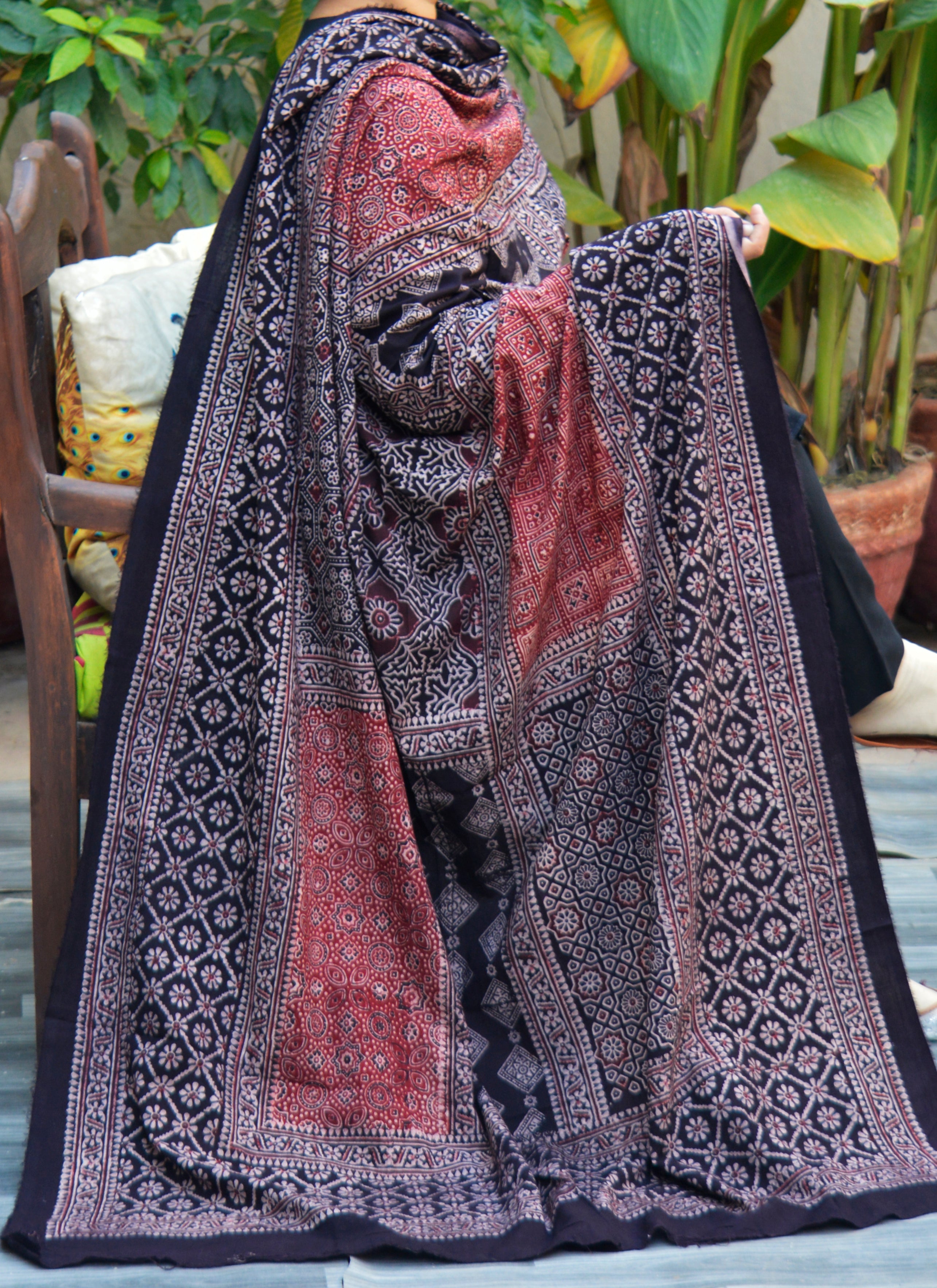 Ajrak Chaadar Multi Blocks