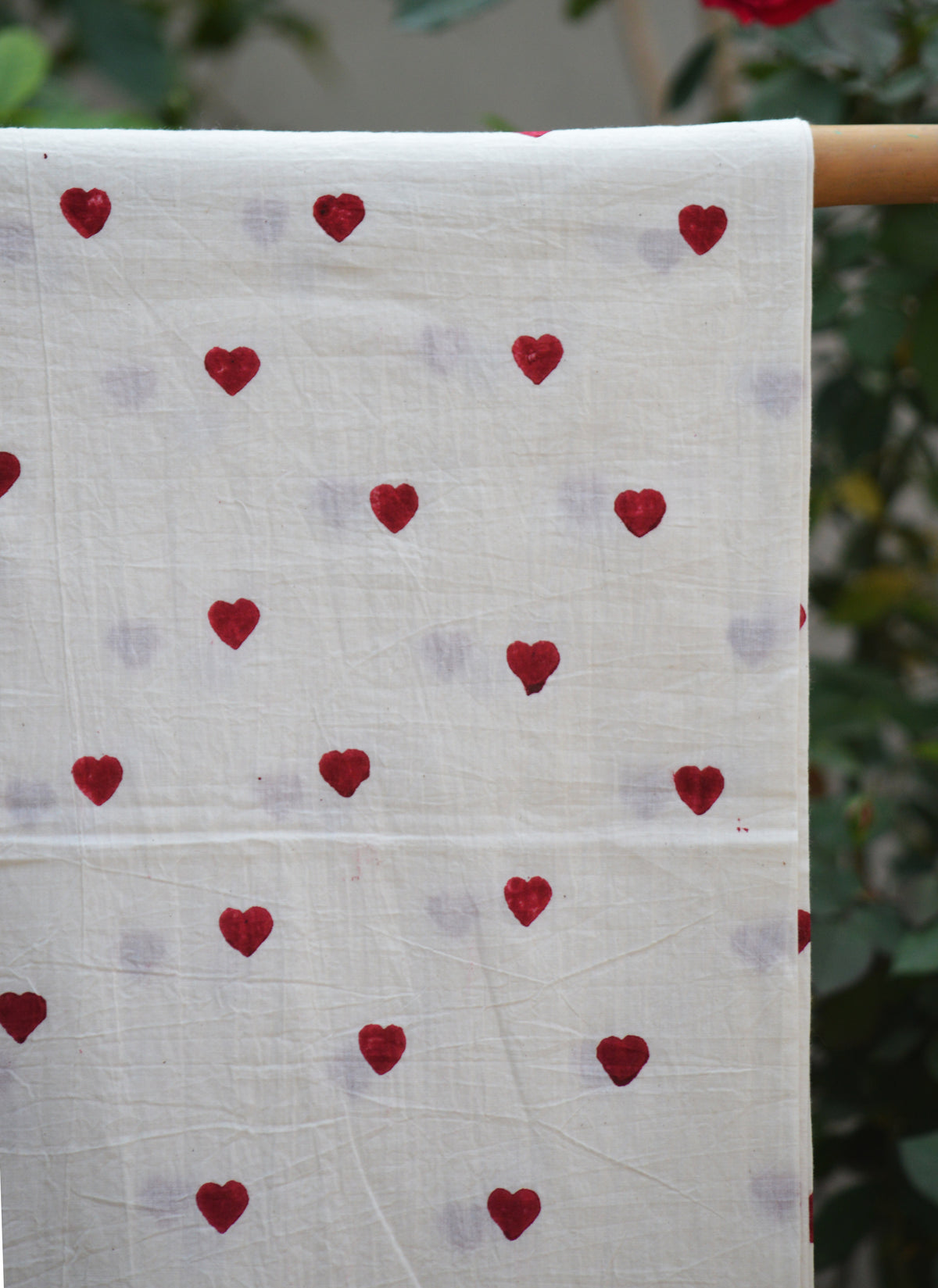 Artisan hand block printed cotton fabric for men’s kurta Pakistan