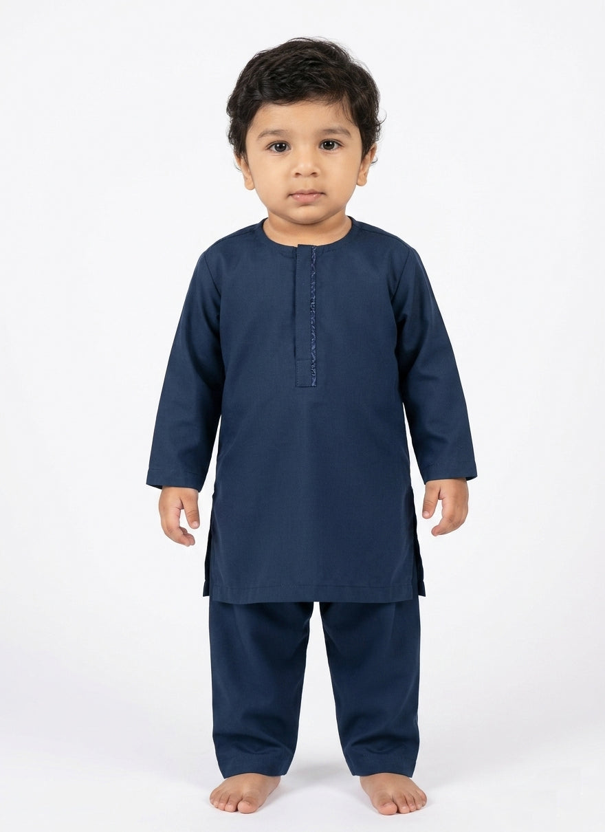 Mama’s Boy Dress Blue soft breathable summer wear for boys