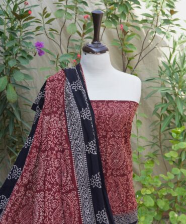 Ajrak Luxurious Bel Anbi, Ajrak Anbi , Ajrak Dress. Ajrak Dupatta